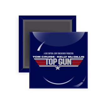 Top Gun, Μαγνητάκι ψυγείου τετράγωνο διάστασης 5x5cm