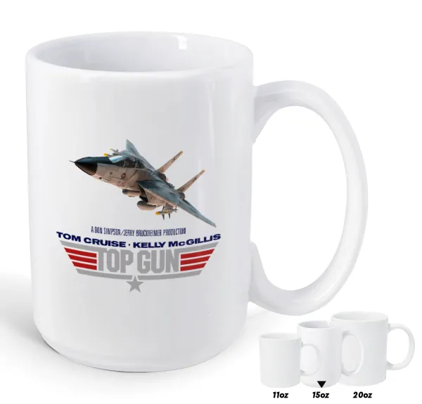 Top Gun — Mega mug, ceramic, 450ml