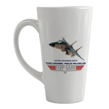 Top Gun, Κούπα κωνική Latte Μεγάλη, κεραμική, 450ml