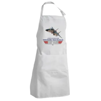 Top Gun, Adult Chef Apron (with sliders and 2 pockets)