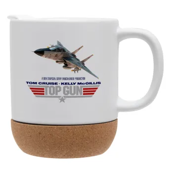 Top Gun, Ceramic coffee mug Cork (MAT), 330ml