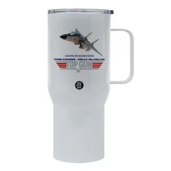 Top Gun, Tumbler με καπάκι, διπλού τοιχώματος (θερμό) 750L