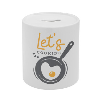 Let's cooking, Κουμπαράς πορσελάνης με τάπα