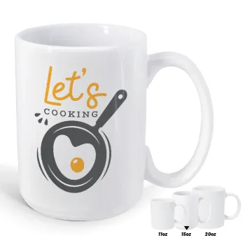 Let's cooking, Κούπα Mega, κεραμική, 450ml