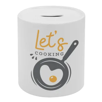 Let's cooking, Κουμπαράς πορσελάνης με τάπα