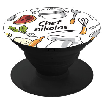 Chef με όνομα, Phone Holders Stand  Μαύρο Βάση Στήριξης Κινητού στο Χέρι