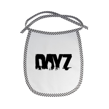 DayZ, Σαλιάρα μωρού αλέκιαστη με κορδόνι Μαύρη