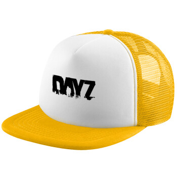 DayZ, Καπέλο Ενηλίκων Soft Trucker με Δίχτυ Κίτρινο/White (POLYESTER, ΕΝΗΛΙΚΩΝ, UNISEX, ONE SIZE)