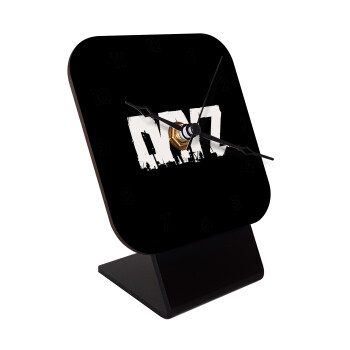DayZ, Επιτραπέζιο ρολόι ξύλινο με δείκτες (10cm)