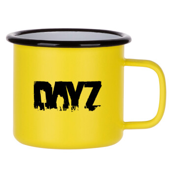 DayZ, Κούπα Μεταλλική εμαγιέ ΜΑΤ Κίτρινη 360ml