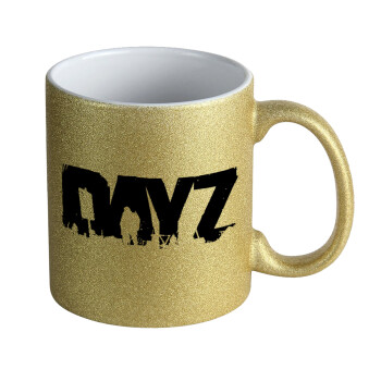 DayZ, Κούπα Χρυσή Glitter που γυαλίζει, κεραμική, 330ml