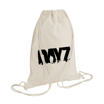 DayZ, Backpack bag GYMBAG natural (28x40cm)