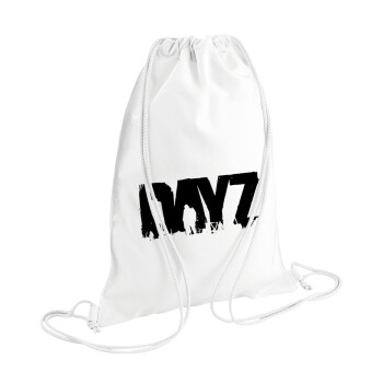 DayZ, Backpack pouch GYMBAG white (28x40cm)