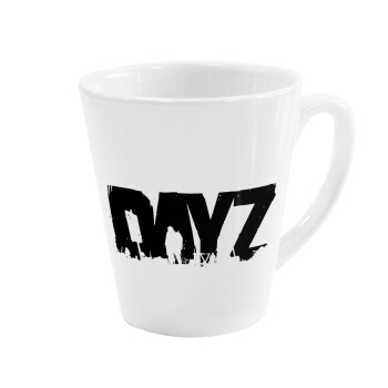 DayZ, Κούπα κωνική Latte Λευκή, κεραμική, 300ml