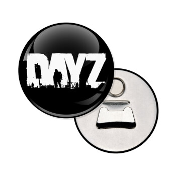 DayZ, Μαγνητάκι και ανοιχτήρι μπύρας στρογγυλό διάστασης 5,9cm