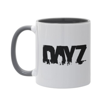 DayZ, Κούπα χρωματιστή γκρι, κεραμική, 330ml