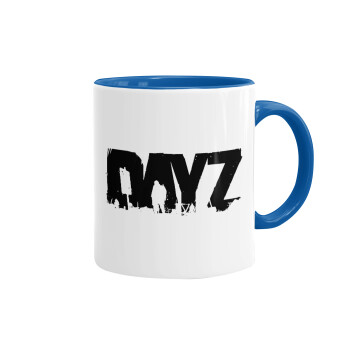 DayZ, Mug colored blue, ceramic, 330ml