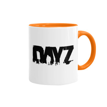 DayZ, Mug colored orange, ceramic, 330ml