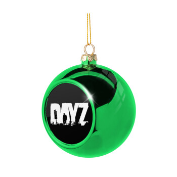 DayZ, Green Christmas tree ornament ball 8cm