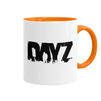 DayZ, Κούπα χρωματιστή πορτοκαλί, κεραμική, 330ml