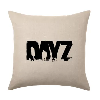 DayZ, Μαξιλάρι καναπέ ΛΙΝΟ 40x40cm περιέχεται το  γέμισμα