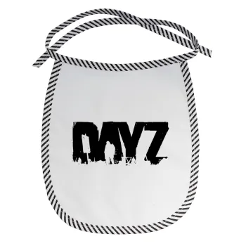 DayZ, Σαλιάρα μωρού αλέκιαστη με κορδόνι Μαύρη