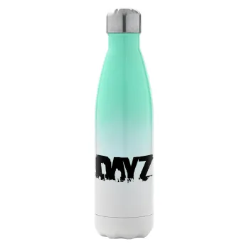 DayZ, Μεταλλικό παγούρι θερμός Πράσινο/Λευκό (Stainless steel), διπλού τοιχώματος, 500ml
