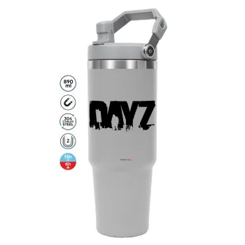 DayZ, ΓΚΡΙ χρώματος Θερμός Ανοξείδωτο 890ml (30oz) με χερούλι