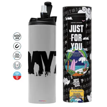 DayZ, Tumbler stainless steel GREY 600ml