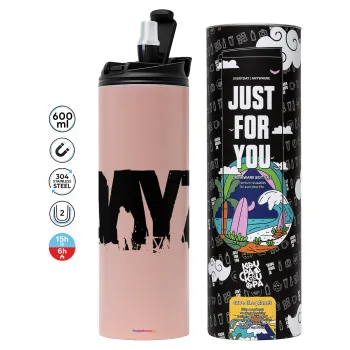 DayZ, Tumbler stainless steel PINK 600ml