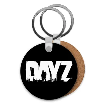 DayZ, Μπρελόκ Ξύλινο στρογγυλό MDF Φ5cm