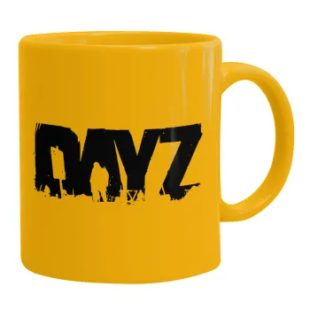 DayZ, Κούπα, κεραμική κίτρινη, 330ml