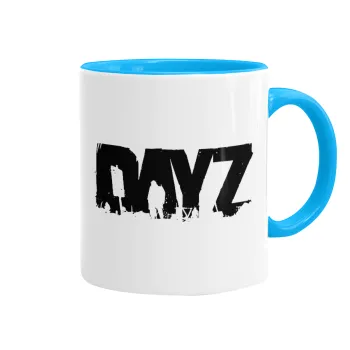 DayZ, Mug colored light blue, ceramic, 330ml