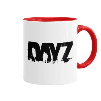 DayZ, Mug colored red, ceramic, 330ml