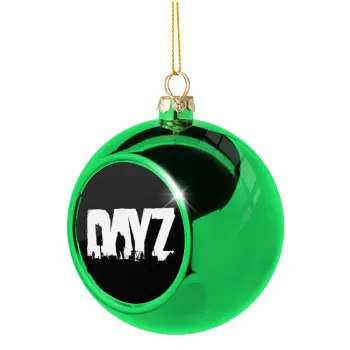DayZ, Green Christmas tree ornament ball 8cm