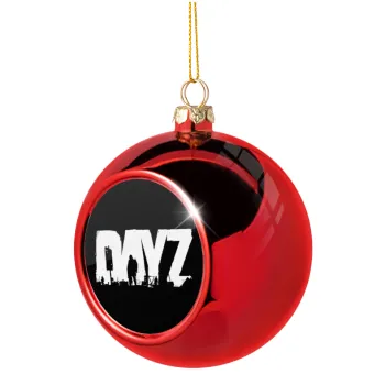 DayZ, Χριστουγεννιάτικη μπάλα δένδρου Κόκκινη 8cm