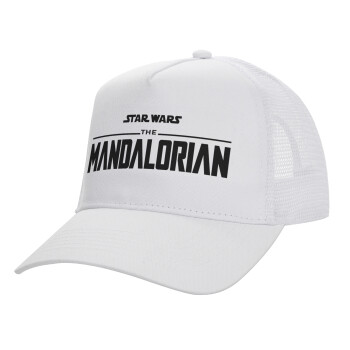 Mandalorian, Καπέλο Structured Trucker, ΛΕΥΚΟ