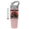 Pink color, 890ml (30oz) stainless Steel Tumbler with Handle