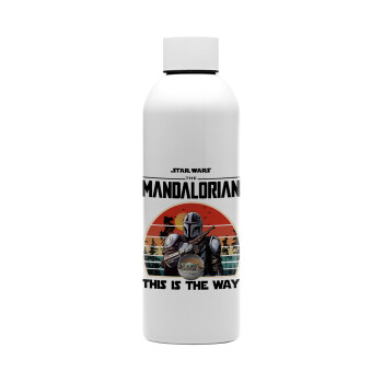 Mandalorian, Μεταλλικό παγούρι νερού, 304 Stainless Steel 800ml