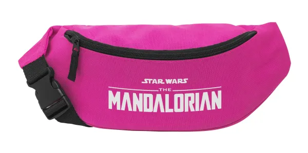 Mandalorian — Unisex waist bag (banana) in PINK color with 2 pockets