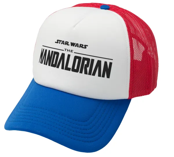 Mandalorian — Καπέλο Ενηλίκων Soft Trucker με Δίχτυ Red/Blue/White (POLYESTER, ΕΝΗΛΙΚΩΝ, UNISEX, ONE SIZE)