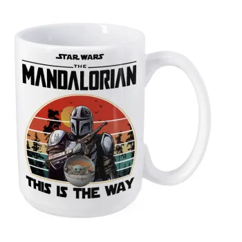 Mandalorian, Κούπα Mega, κεραμική, 450ml