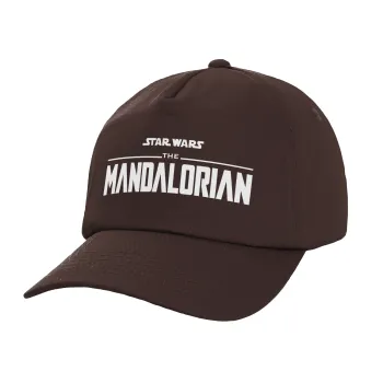 Mandalorian, Καπέλο Ενηλίκων Baseball, 100% Βαμβακερό, Chocolate, Καφέ (ΒΑΜΒΑΚΕΡΟ, ΕΝΗΛΙΚΩΝ, UNISEX, ONE SIZE)