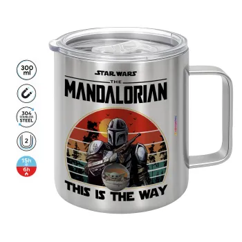 Mandalorian, Mug Stainless steel double wall 300ml