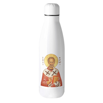 Saint Nicholas orthodox , Metal mug thermos (Stainless steel), 500ml