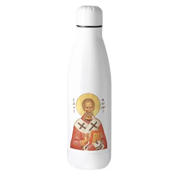 Saint Nicholas orthodox , Metal mug thermos (Stainless steel), 500ml