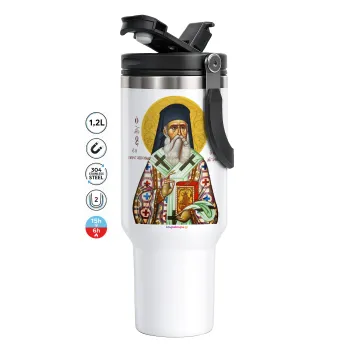 Saint Nektarios, Mega Travel Mug / Travel Mug, double walled (thermal) 1.2L