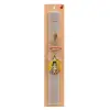 Easter Set, wooden keychain & scented Easter candle flat (30cm) (GRAY)
