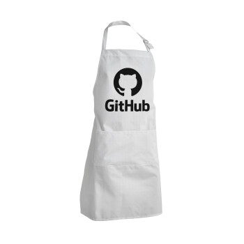 GitHub, Adult Chef Apron (with sliders and 2 pockets)
