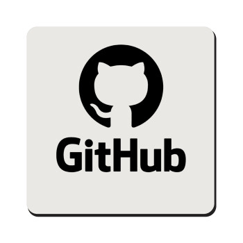 GitHub, Τετράγωνο μαγνητάκι ξύλινο 9x9cm